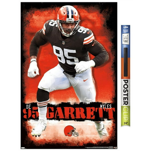 NFL Cleveland Browns - Myles Garrett 21 Wall Poster, 22.375" x 34"