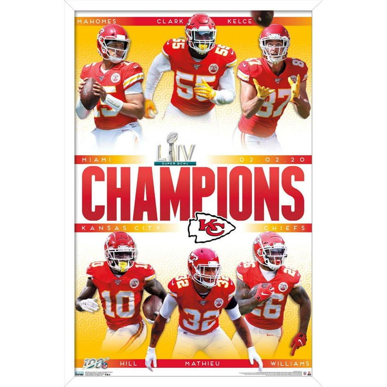 Kansas City Chiefs Super Bowl LIV champions