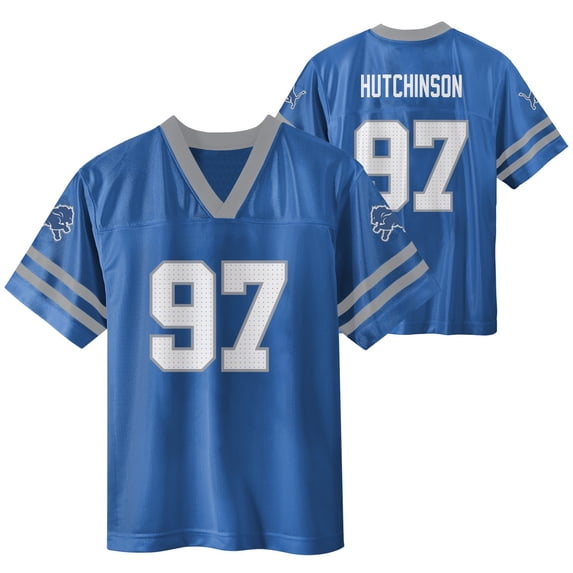 NFL Boys Detroit Lions Jersey - Aidan Hutchinson XS-XXL