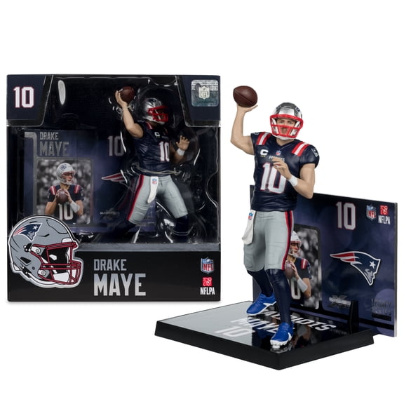 Drake Maye (NFL: New England Patriots) 7" Posed Figure McFarlane's SportsPicks #58