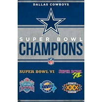 NFL Dallas Cowboys - Champions 23 Wall Poster, 22.375" x 34"