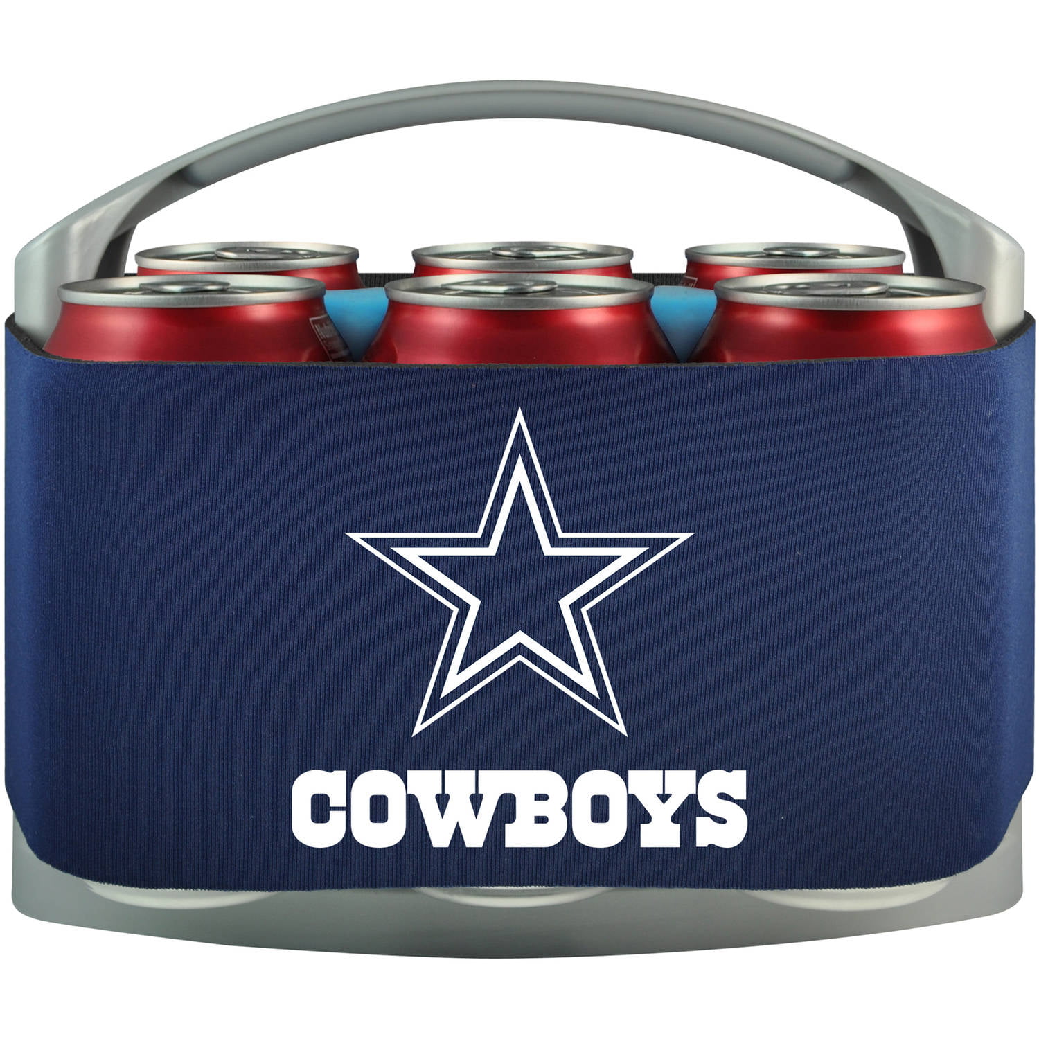 Dallas Cowboys Vintage Design NFL Can Cooler 12oz Collapsible Koozie