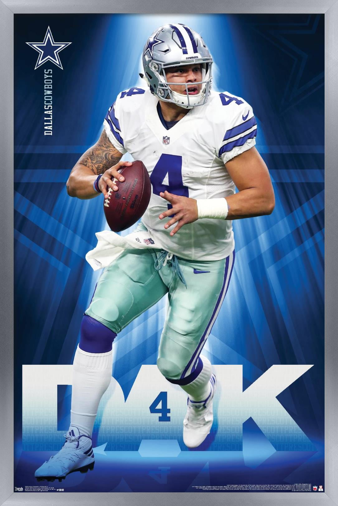 NFL Dallas Cowboys - Dak Prescott 17 Poster