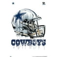 thumbnail image 1 of NFL Dallas Cowboys - Drip Helmet 20 Wall Poster, 14.725" x 22.375", 1 of 4