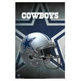 thumbnail image 1 of NFL Dallas Cowboys - Helmet 16 Wall Poster, 14.725" x 22.375", Framed, 1 of 6