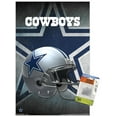 thumbnail image 1 of NFL Dallas Cowboys - Helmet 16 Wall Poster with Push Pins, 14.725" x 22.375", 1 of 6