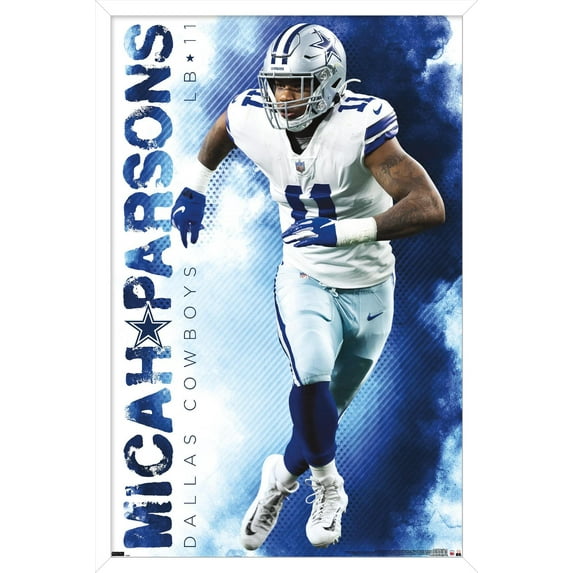 NFL Dallas Cowboys - Micah Parsons 22 Wall Poster, 14.725" x 22.375" Framed