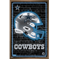 thumbnail image 1 of NFL Dallas Cowboys - Neon Helmet 23 Wall Poster, 22.375" x 34" Framed, 1 of 5