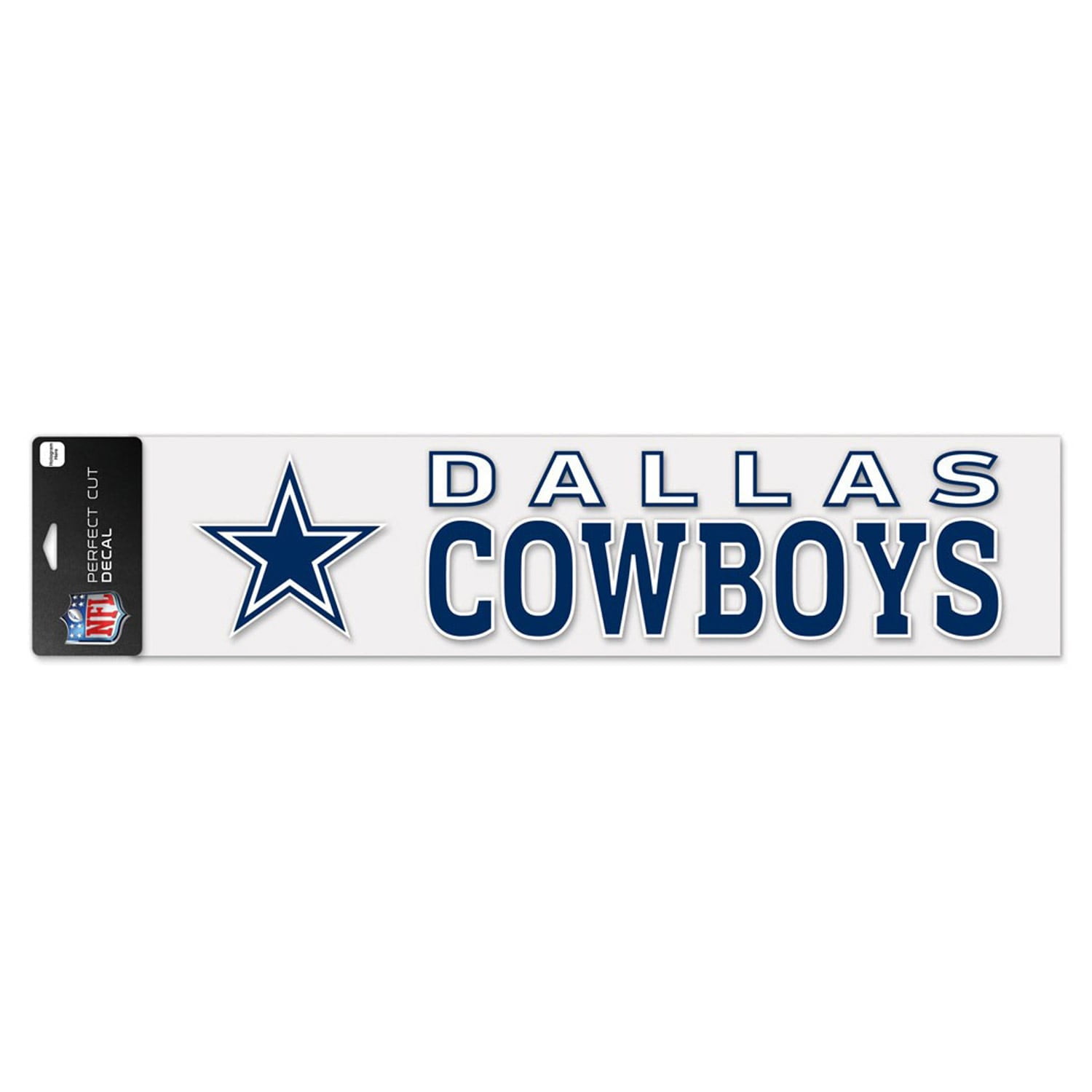 NFL Dallas Cowboys Prime 4" x 17" Perfect Cut Decal