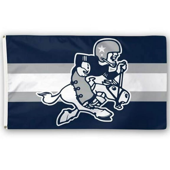 NFL Dallas Cowboys Retro 3' x 5' Deluxe Flag