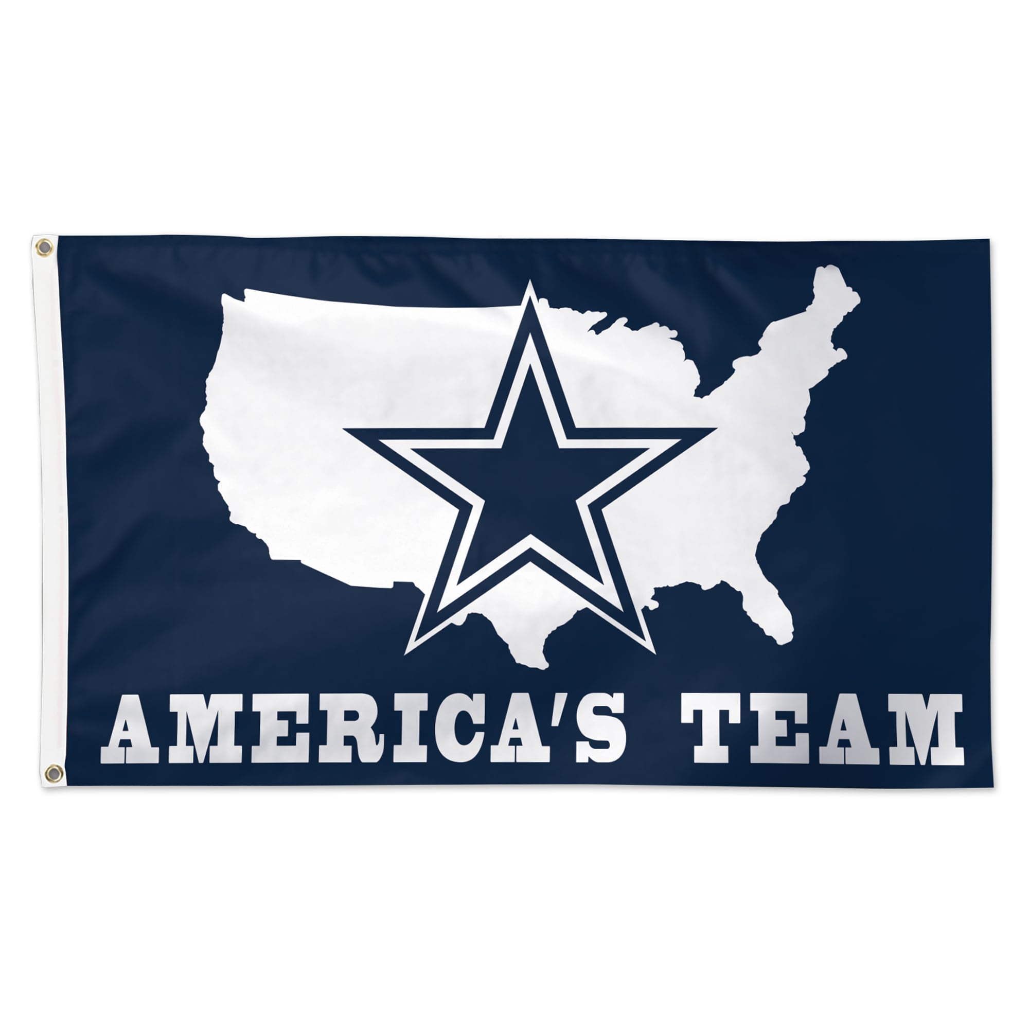 NFL Dallas Cowboys Slogan 3' x 5' Deluxe Flag