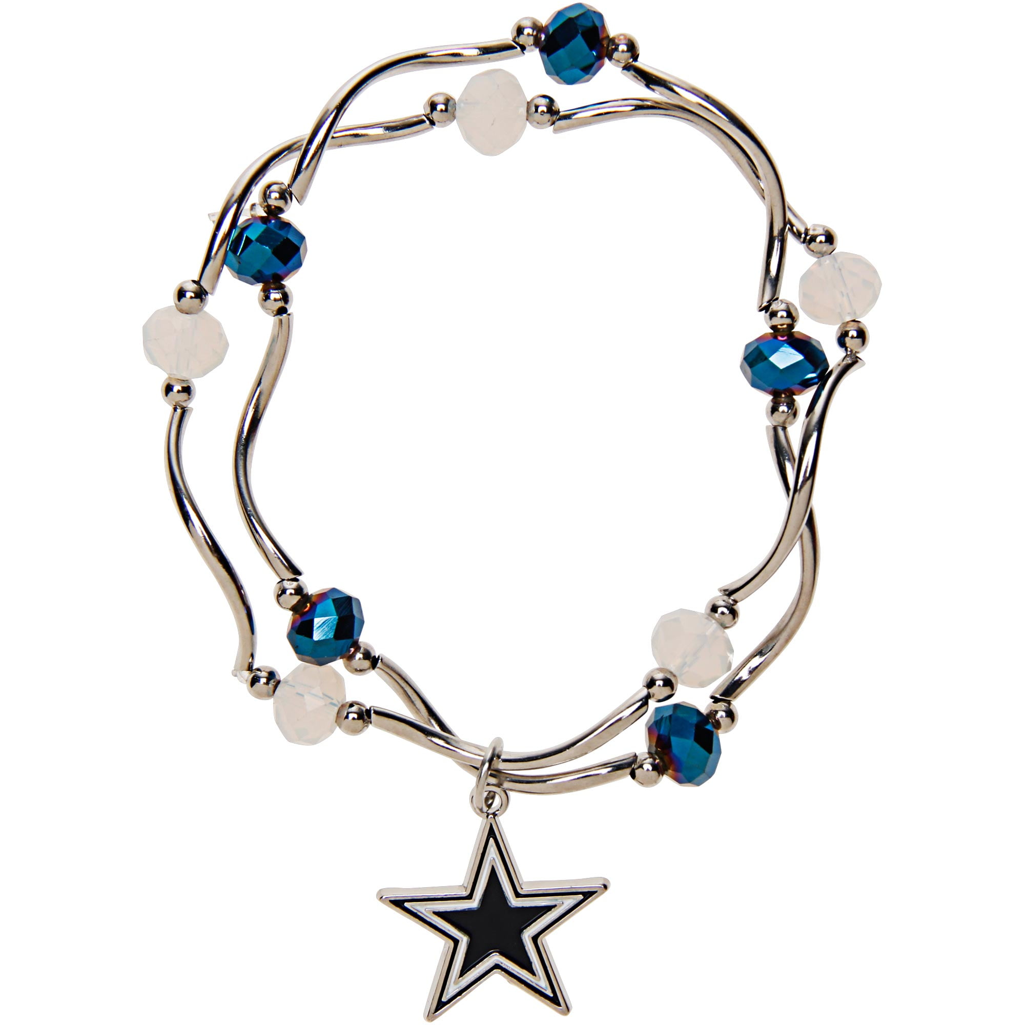 NFL Dallas Cowboys Stretch Bead Bracelet - Walmart.com
