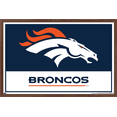 thumbnail image 1 of NFL Denver Broncos - Logo 21 Wall Poster, 14.725" x 22.375", Framed, 1 of 3