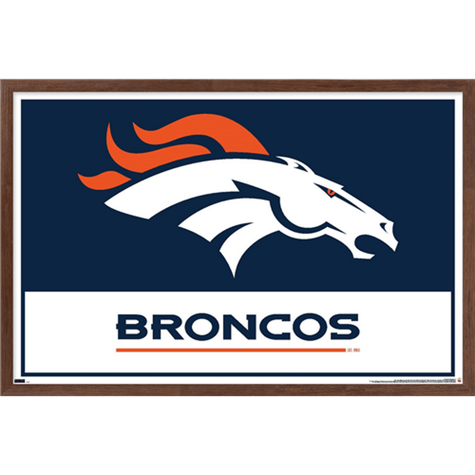 NFL Denver Broncos - Logo 21 Wall Poster, 14.725 x 22.375