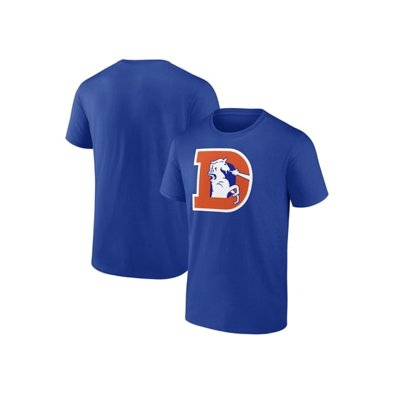 NFL Denver Broncos Men's Cotton Blue Short Sleeve T-Shirt