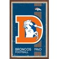 thumbnail image 1 of NFL Denver Broncos - Retro Logo 14 Wall Poster, 14.725" x 22.375", Framed, 1 of 5