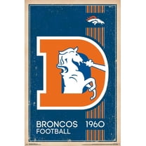 NFL Denver Broncos - Retro Logo 14 Wall Poster, 22.375" x 34"