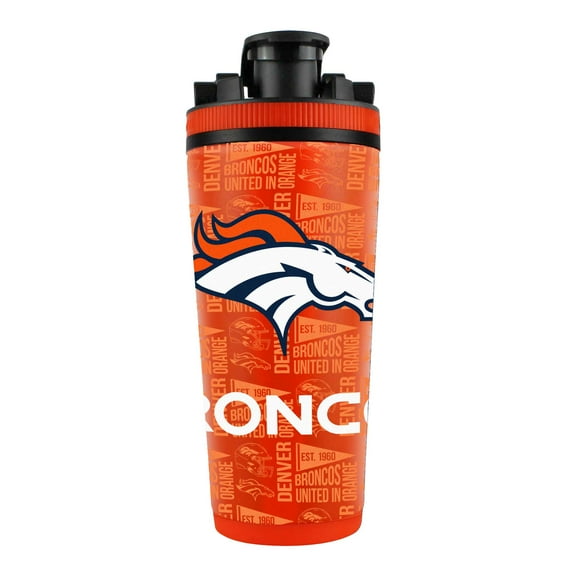 NFL Denver Broncos Team 26oz 4D Ice Shaker