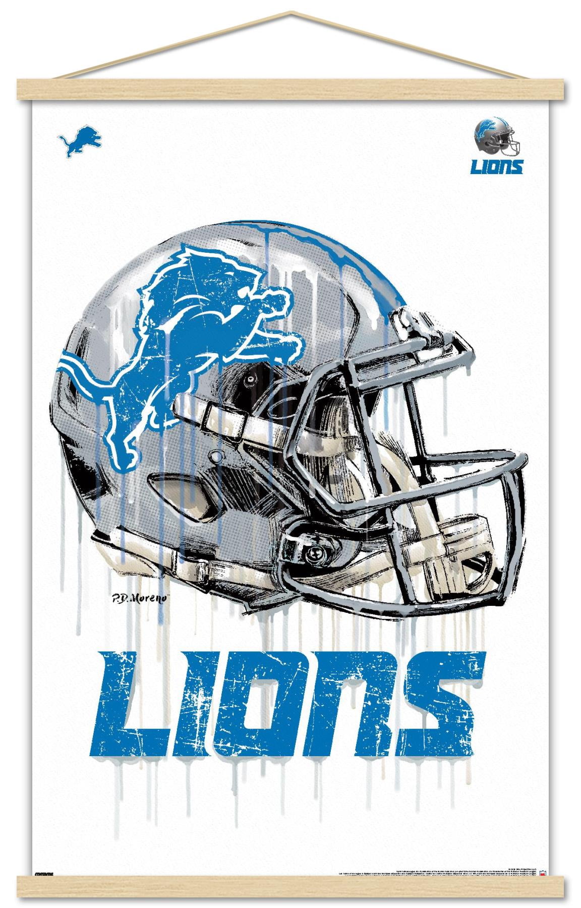 Download your Broncos and Lions posters