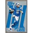thumbnail image 1 of NFL Detroit Lions - Jarod Goff 21 Wall Poster, 22.375" x 34", Framed, 1 of 3