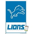 thumbnail image 1 of NFL Detroit Lions - Logo 21 Wall Poster, 22.375" x 34", 1 of 5