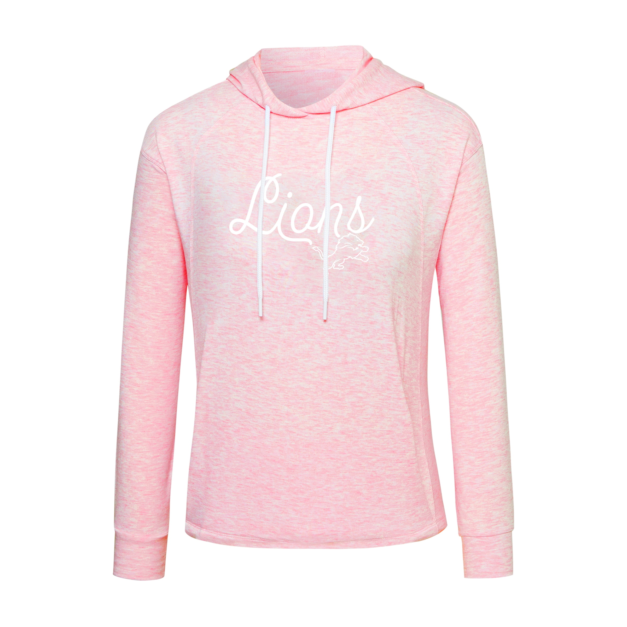 NFL Detroit Lions Womens Fashion Hoody Pink