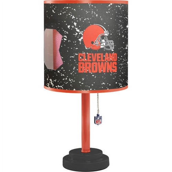 NFL Die-Cut Table Lamp, Cleveland Browns