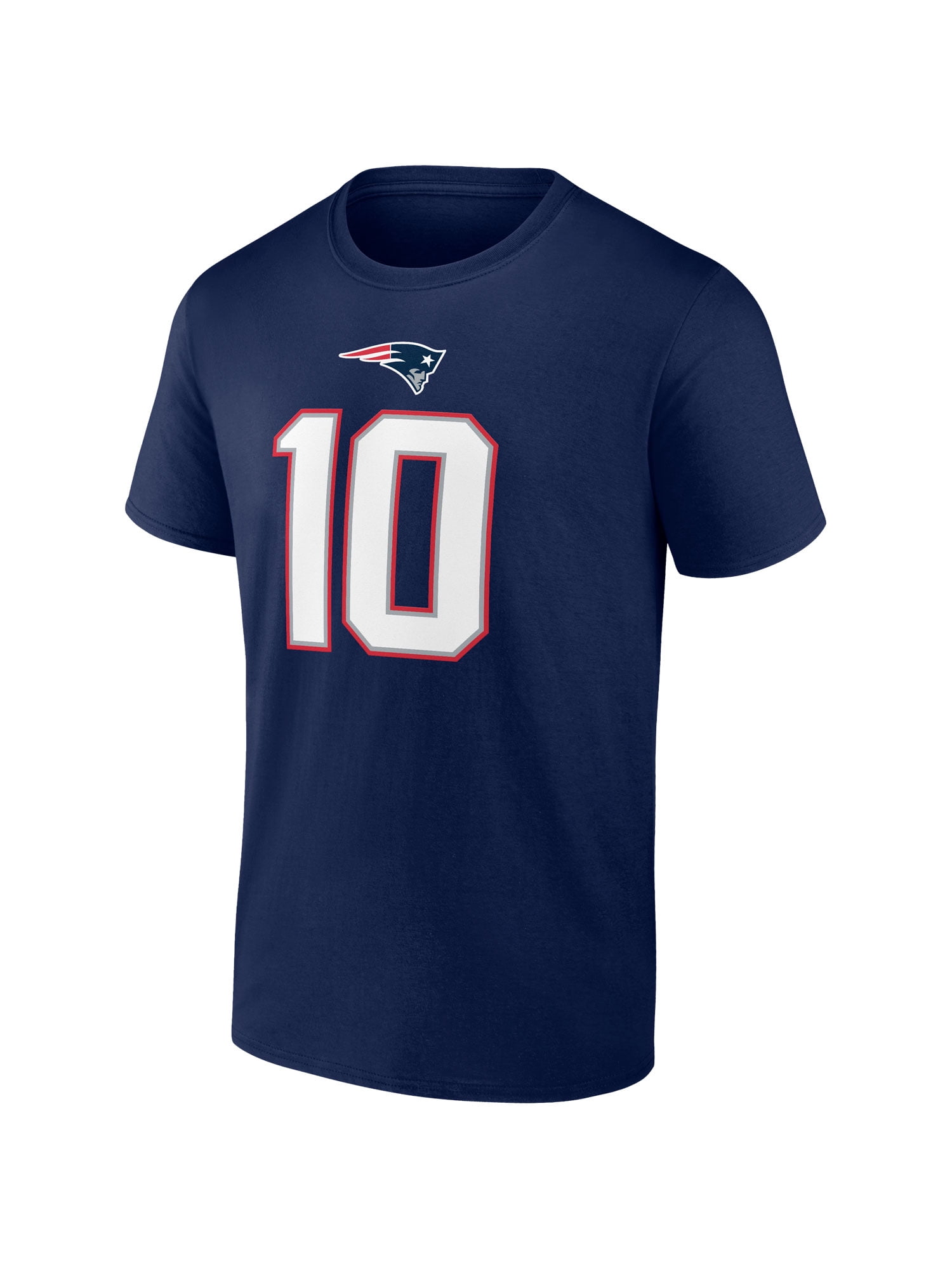 NFL Drake Maye New England Patriots Men's Player Short Sleeve T-Shirt
