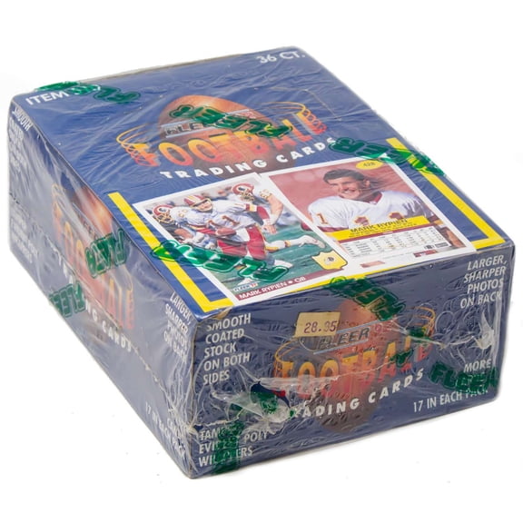 NFL Fleer 1992 Football Trading Card HOBBY Box [36 Packs]