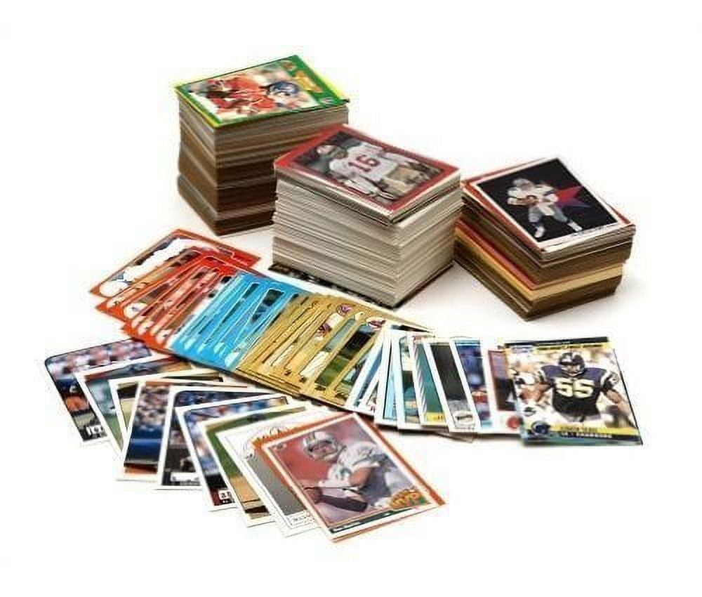 NFL Football Card Collector Box with over 500 Cards