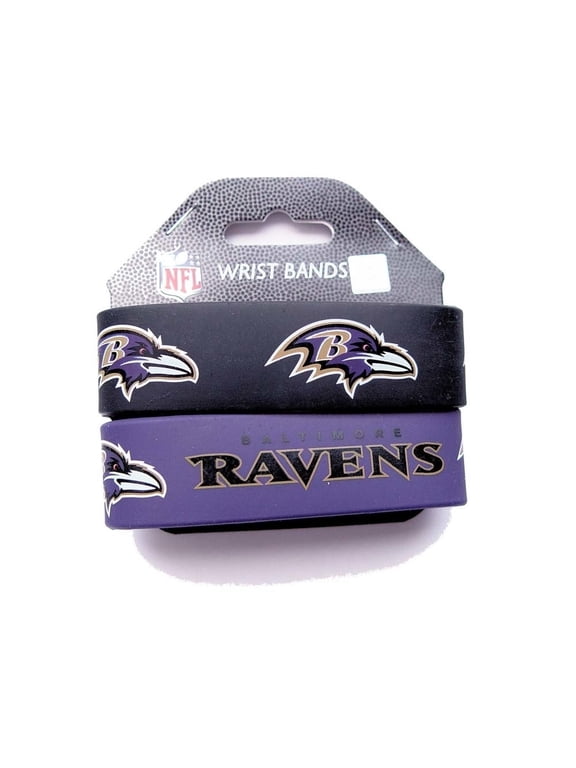 NFL Football Silicone Rubber Wrist Band Two Bracelets Choose Your Team