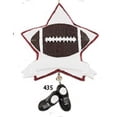 thumbnail image 1 of NFL Football Star Glitter Personalized Christmas Ornament DO-IT-YOURSELF, 1 of 1
