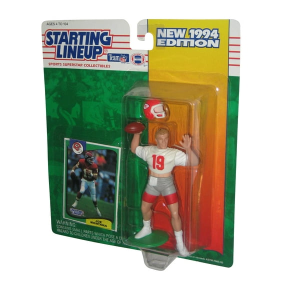 NFL Football Starting Lineup (1994) Joe Montana Figure - (Kansas City Chiefs)