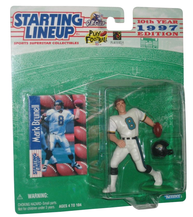 NFL MARK BRUNELL フィギュア Vintage •in Package• 1998 Edition NFL