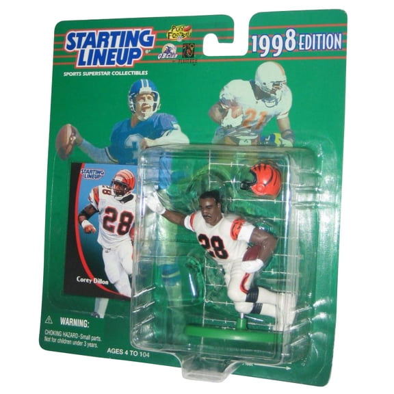 NFL Football Starting Lineup 1998 Corey Dillon Cincinnati Bengals Figure
