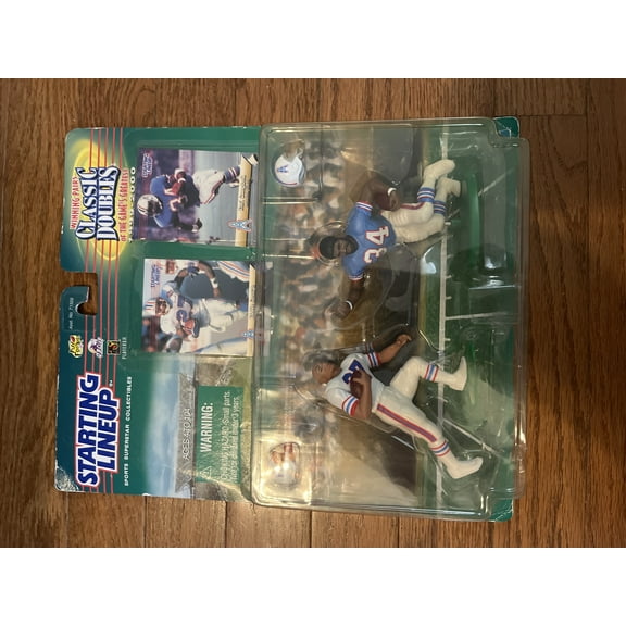 1999 Eddie George Earl Campbell Classic Double Starting Lineup Figure
