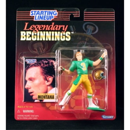 NFL Football Starting Lineup Legendary Beginnings Joe Montana Figure