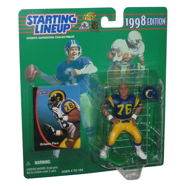 NFL Football Starting Lineup Orlando Pace (1998) Starting Lineup Figure 