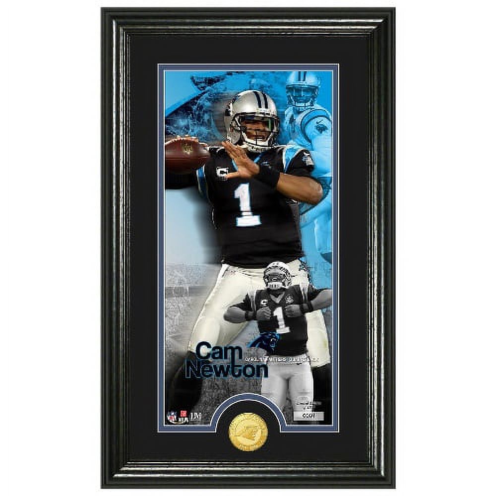 NFL Framed Wall Art by The Highland Mint Supreme Cam Newton