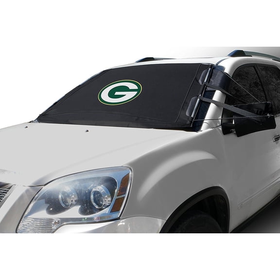 Packers FrostGuard Cover Protects Windshield Ice, Snow (Standard)