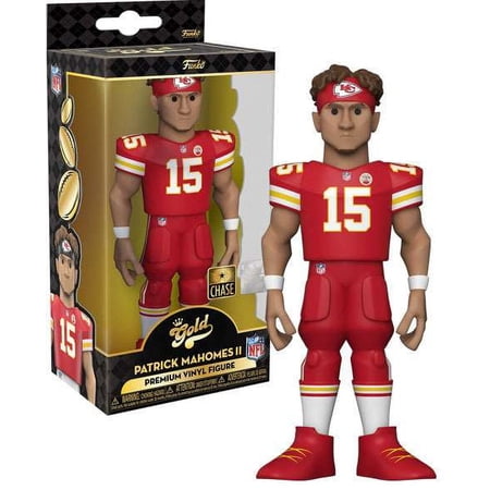 NFL Funko 5' Gold Patrick Mahomes Vinyl Figure (Chase Version)