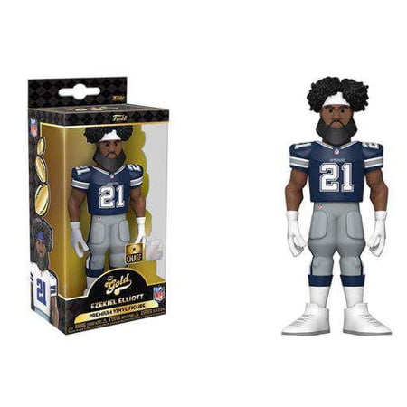 NFL Funko Gold Ezekiel Elliott Vinyl Figure (Chase Version)