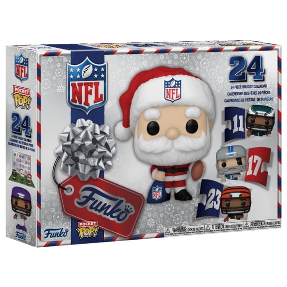 NFL Funko Pocket Pop! 24 Day Countdown Calendar
