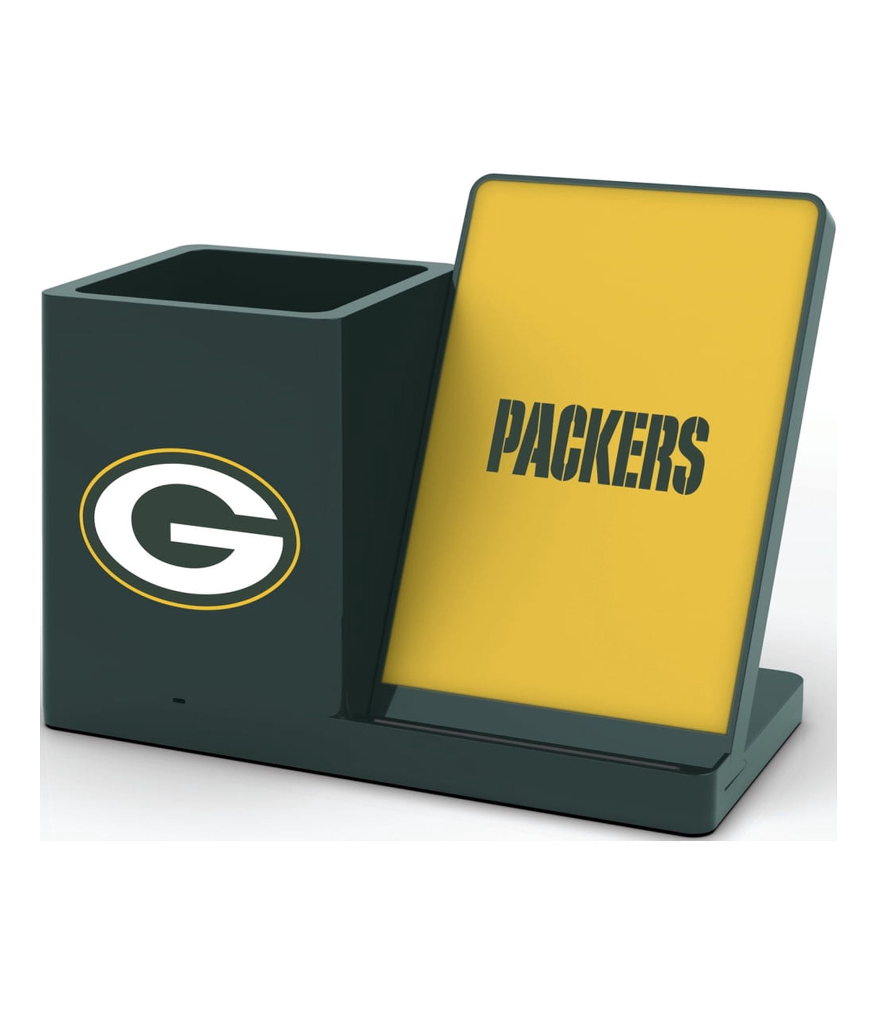 NFL, GREEN BAY PACKERS, WIRELESS CHARGER WITH PEN CUP, BOX