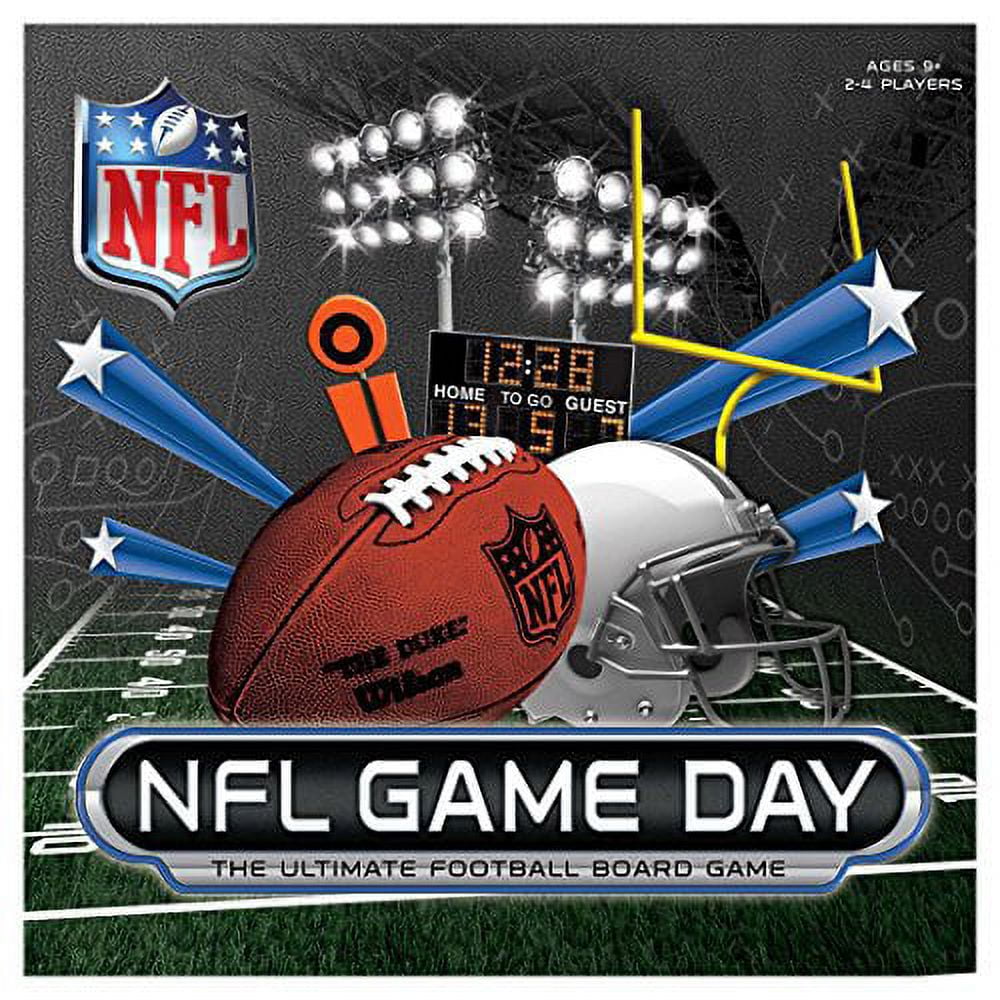 Bring the action home w/ this official NFL Game Day Board Game for