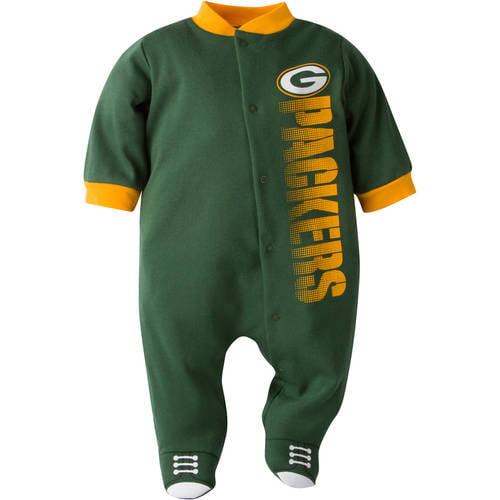 NFL Green Bay Packers Baby Boys Team Sleep 'N Play Outfit 