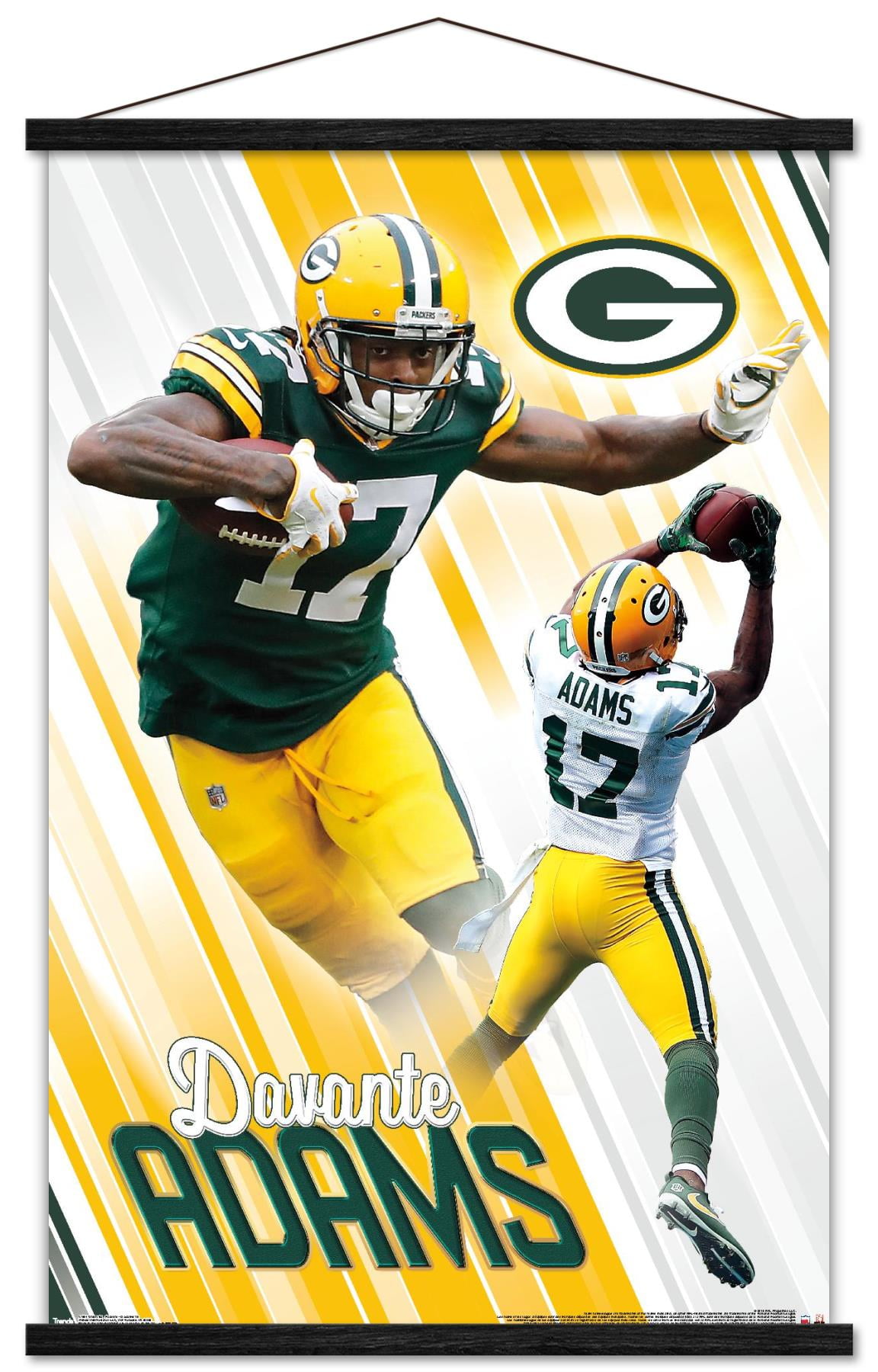 Davante Adams Green Bay Packers 1 Canvas Print