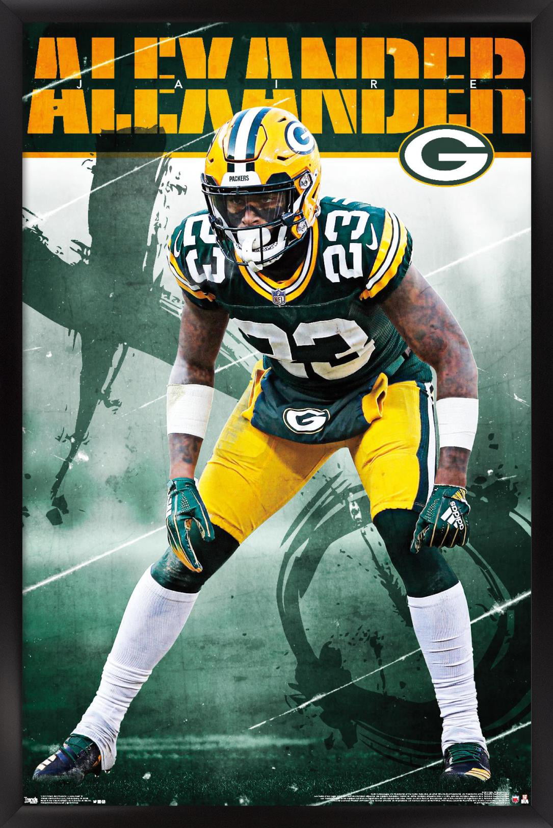 NFL Green Bay Packers - Jaire Alexander 19 Wall Poster, 14.725' x 22.375'
