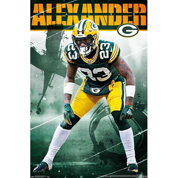 NFL Green Bay Packers - Jaire Alexander 19 Wall Poster, 14.725" x 22.375"