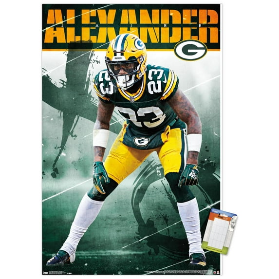 NFL Green Bay Packers - Jaire Alexander 19 Wall Poster, 22.375" x 34"